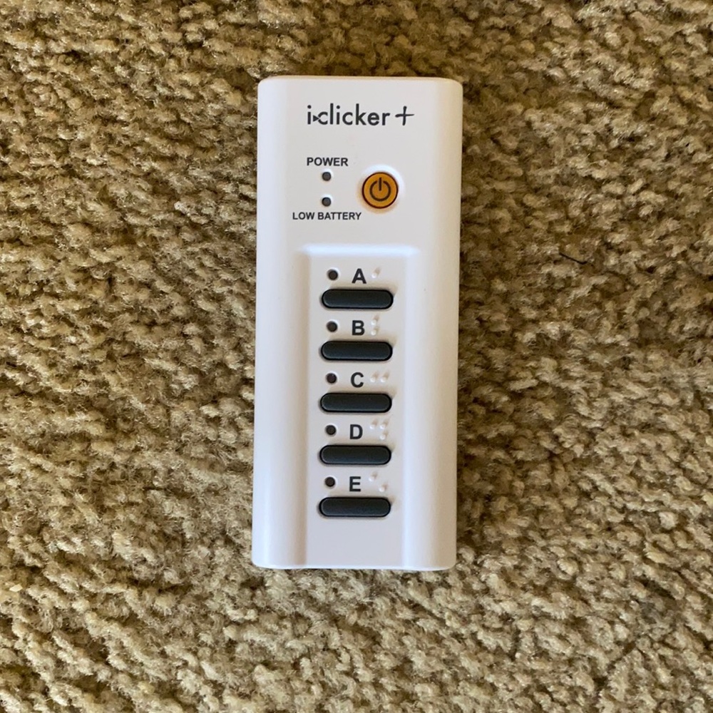 Student iclicker